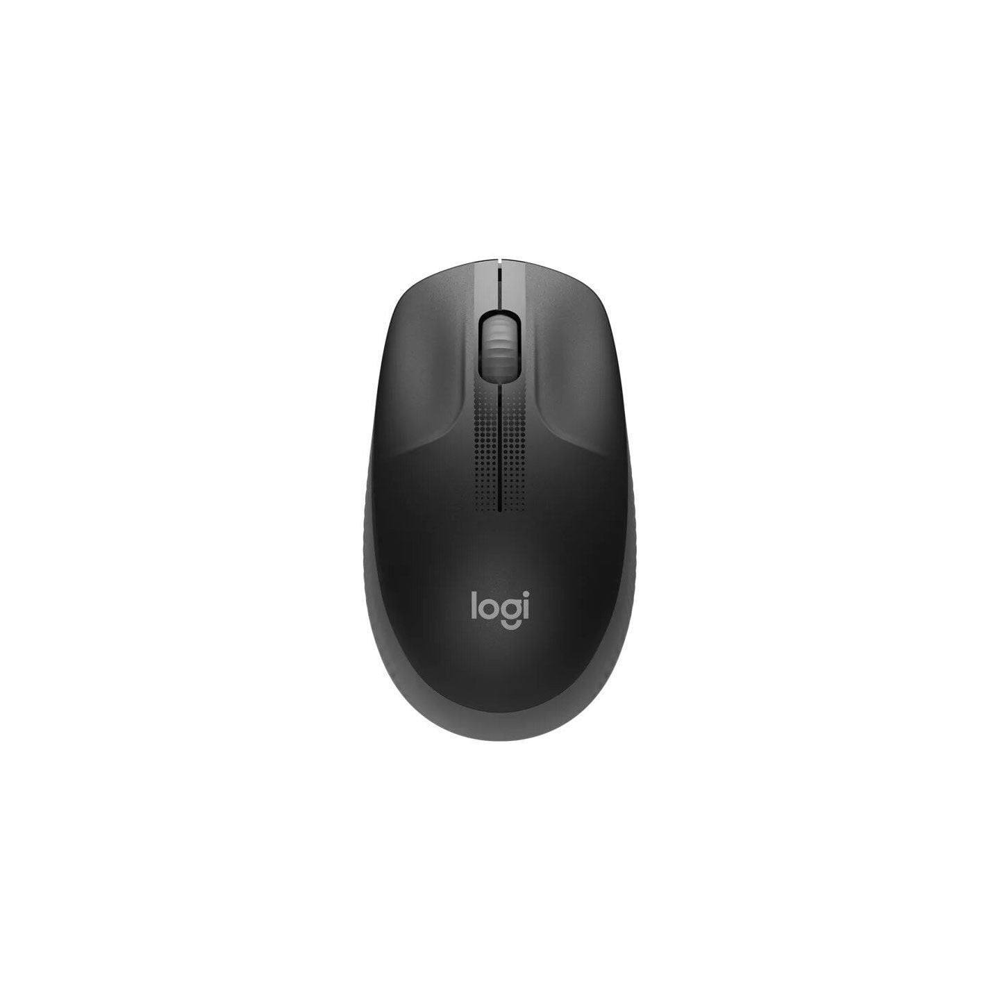 Ratón inalámbrico logitech m190/ hasta 1000 dpi/ gris marengo