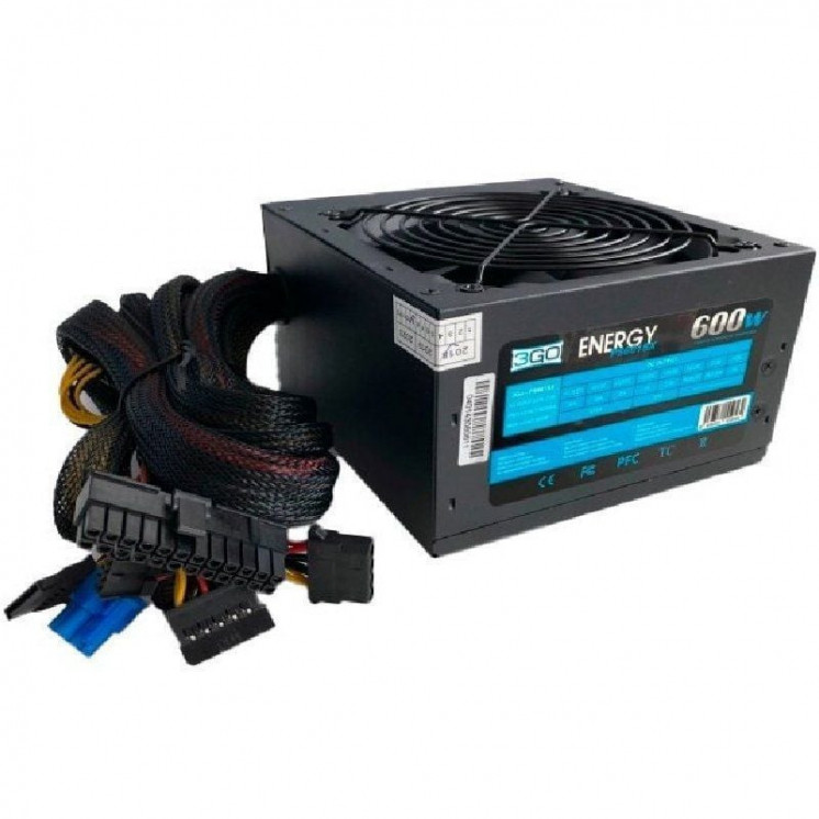 Fuente de alimentación 3go ps601sx/ 600w/ ventilador 12cm