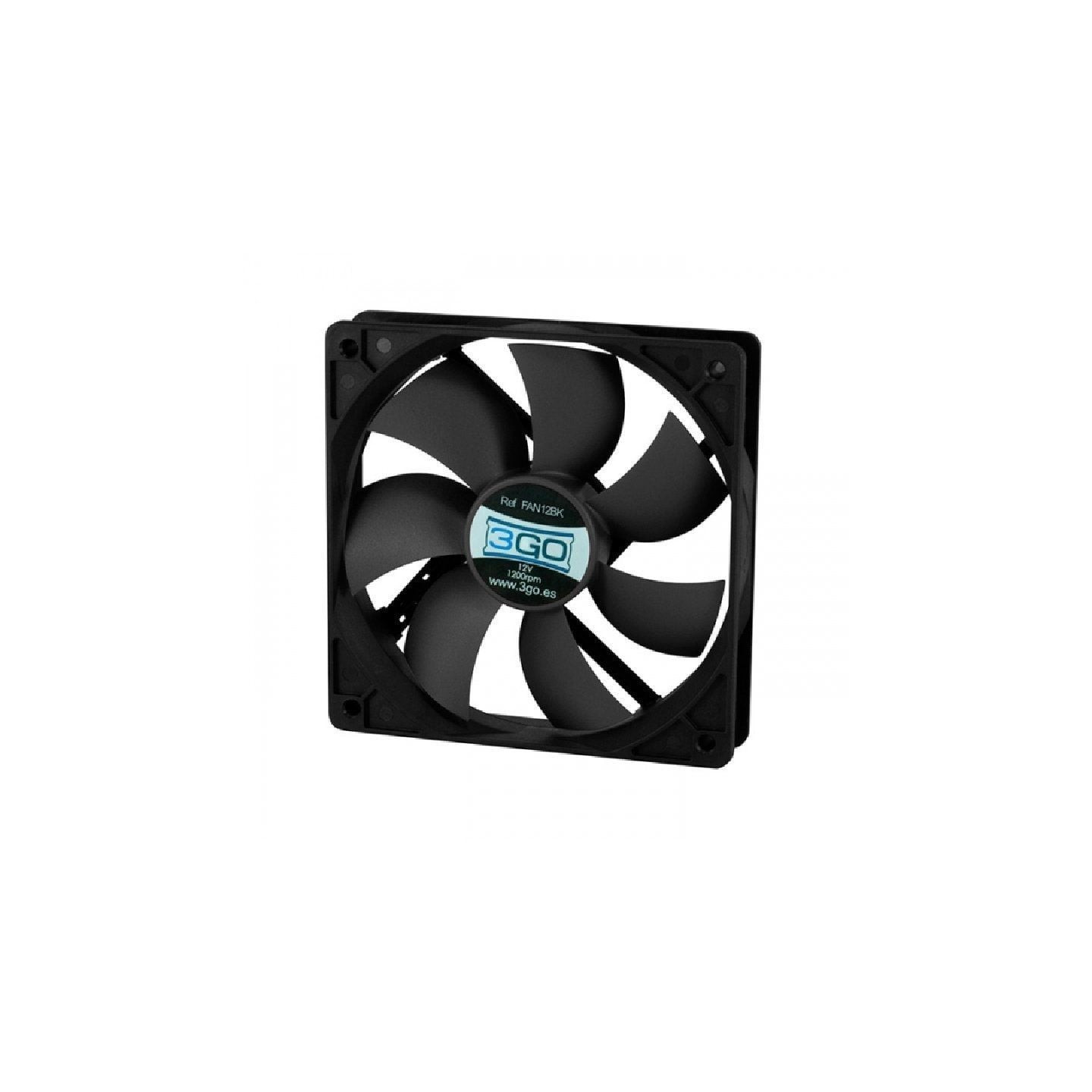 Ventilador 3go fan12/ 12cm