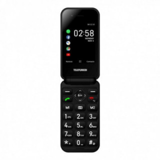 Teléfono móvil telefunken s740 para personas mayores/ negro