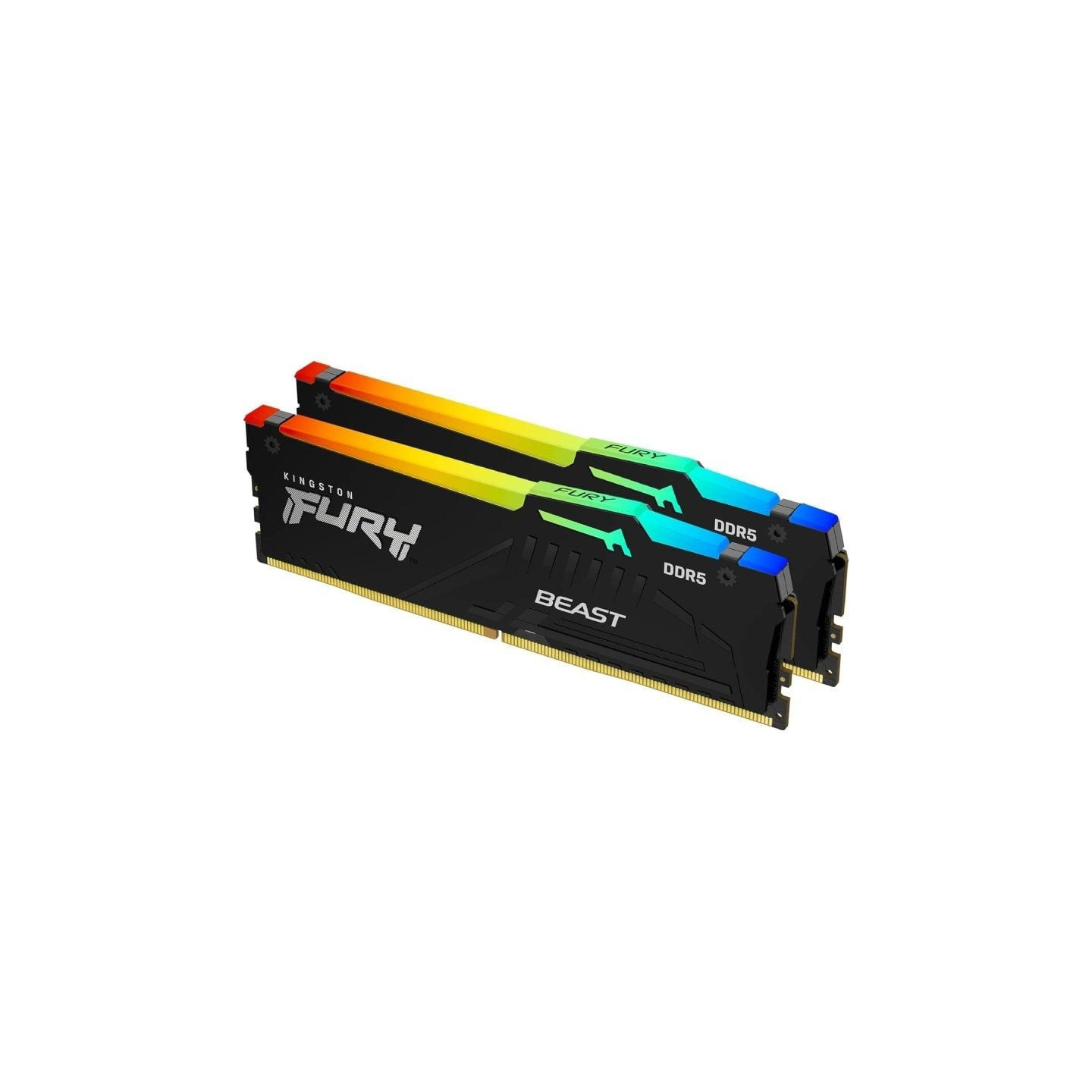 Memoria ram kingston fury beast 2 x 8gb/ ddr5/ 5600mhz/ 1.25v/ cl40/ dimm