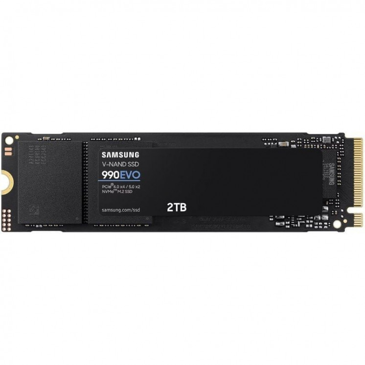 Disco ssd samsung 990 evo 2tb/ m.2 2280 pcie 5.0/ compatible con ps5 y pc/ full capacity