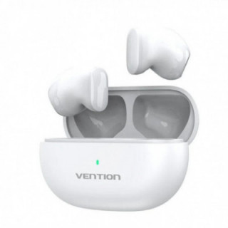 Auriculares bluetooth vention tiny t12 nblw0 con estuche de carga/ autonomía 6h/ blancos