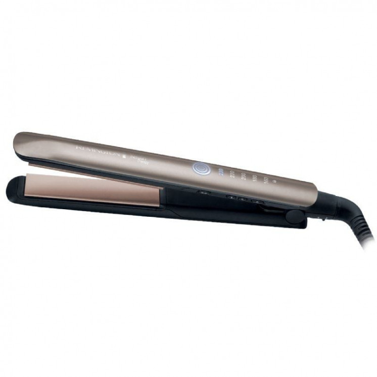 Plancha para el pelo remington keratin therapy pro s8590/ gris