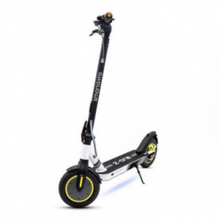 Patinete eléctrico smartgyro z-one certificado/ motor 400w/ ruedas 10'/ 25km/h/ autonomía 30km/ gris