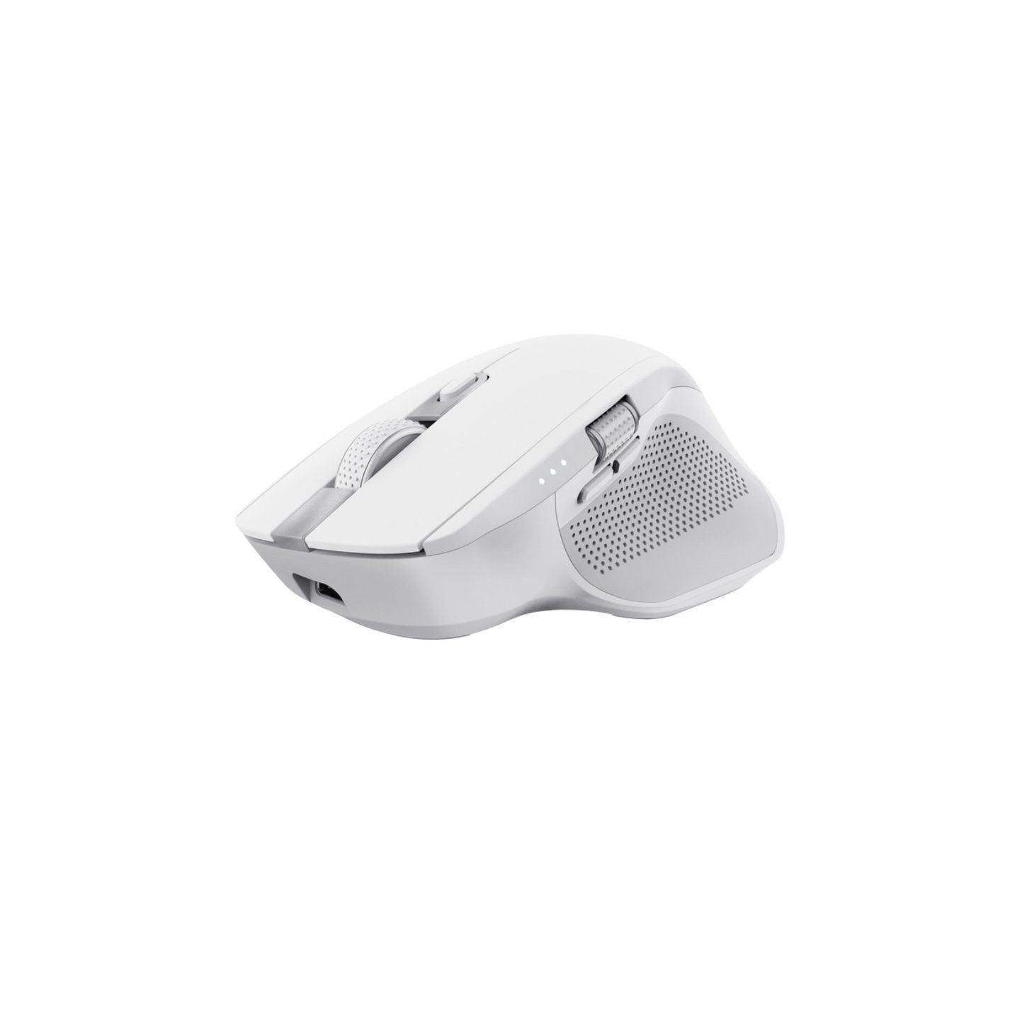 Ratón inalámbrico por bluetooth trust ozaa+/ batería recargable/ hasta 3200 dpi/ blanco