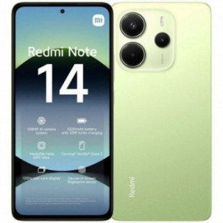 Smartphone xiaomi redmi note 14 6gb/ 128gb/ 6.67'/ verde