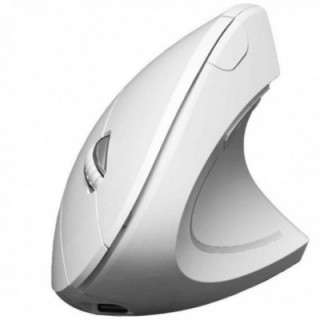 Ratón ergonómico inalámbrico por bluetooth/ 2.4ghz subblim glide vertical ergo dual battery/ batería recargable/ hasta 1600