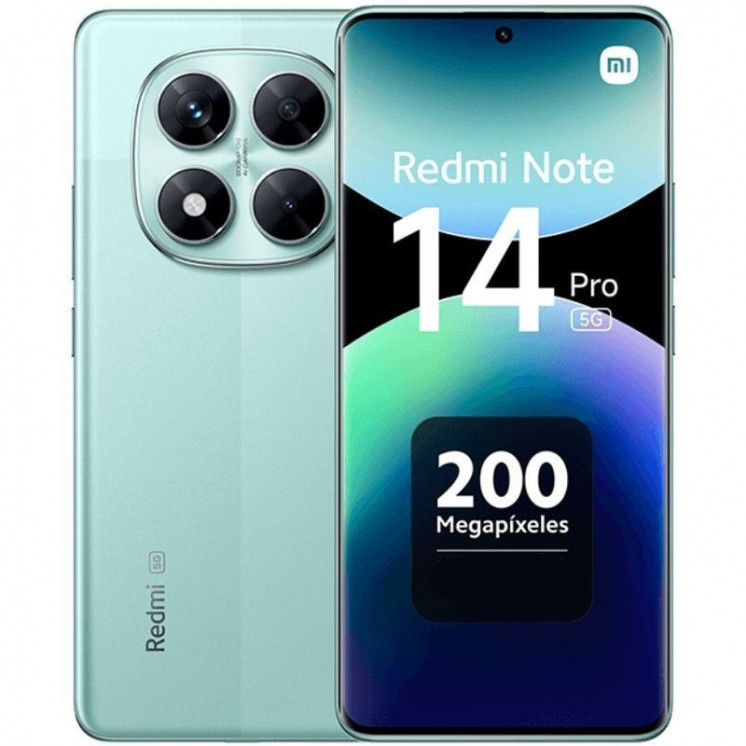 Smartphone xiaomi redmi note 14 pro 8gb/ 256gb/ 6.67'/ 5g/ verde