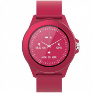 Smartwatch forever colorum cw-300/ notificaciones/ frecuencia cardíaca/ magenta