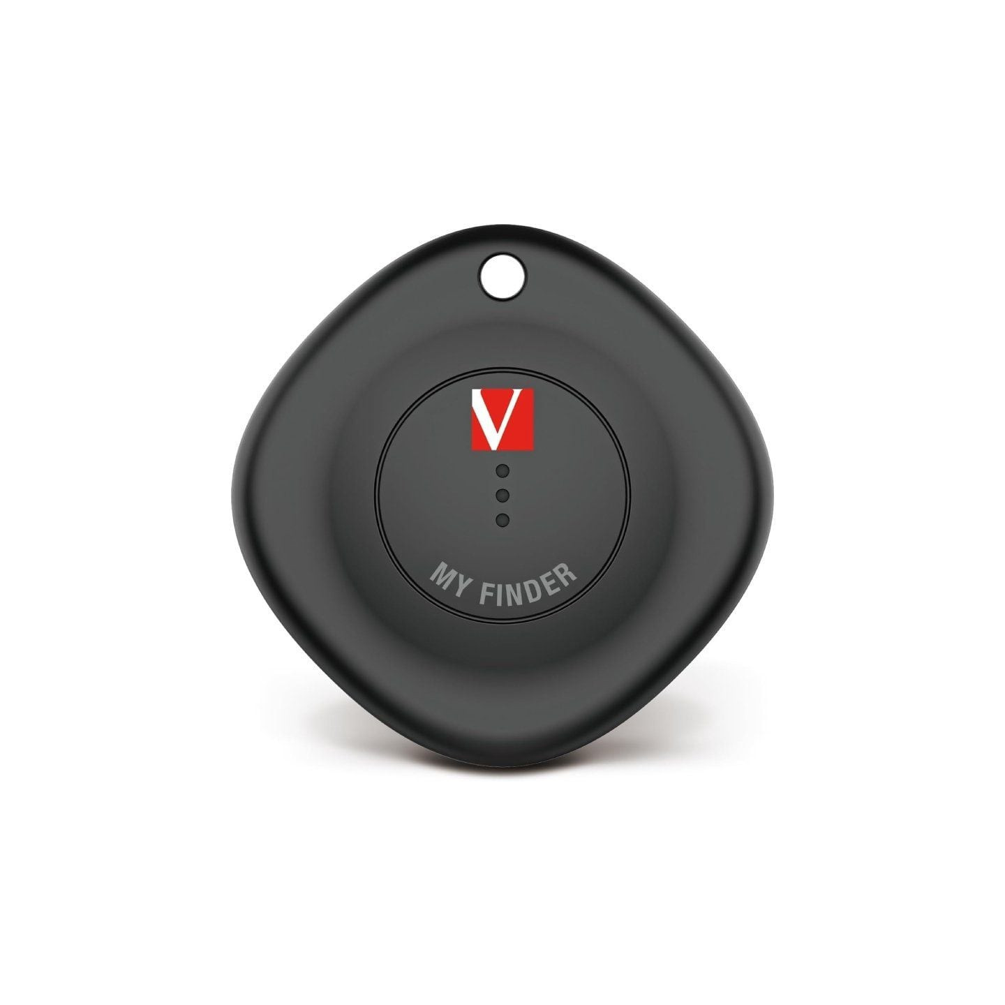 Localizador verbatim my finder bluetooth tracker myf-01 compatible con apple/ incluye llavero y pila/ negro