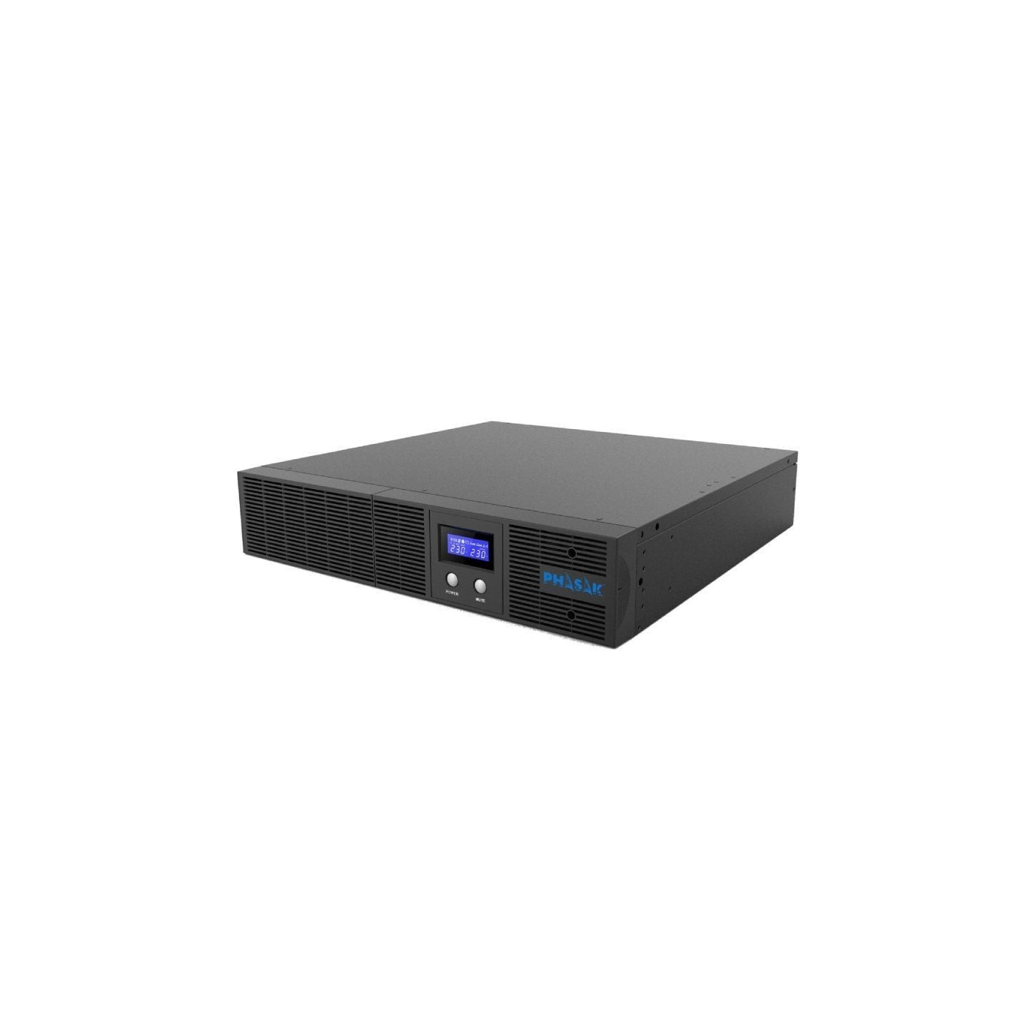 Sai línea interactiva phasak protekt rack/ 2160va-1400w/ 4 salidas/ formato rack