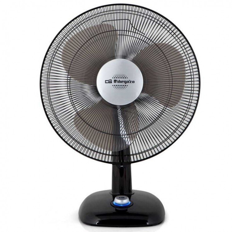 Ventilador de sobremesa orbegozo tf 0134/ 40w/ 3 aspas 30cm/ 3 velocidades