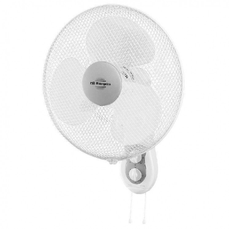 Ventilador de pared orbegozo wf 0139/ 40w/ 3 aspas 40cm/ 3 velocidades