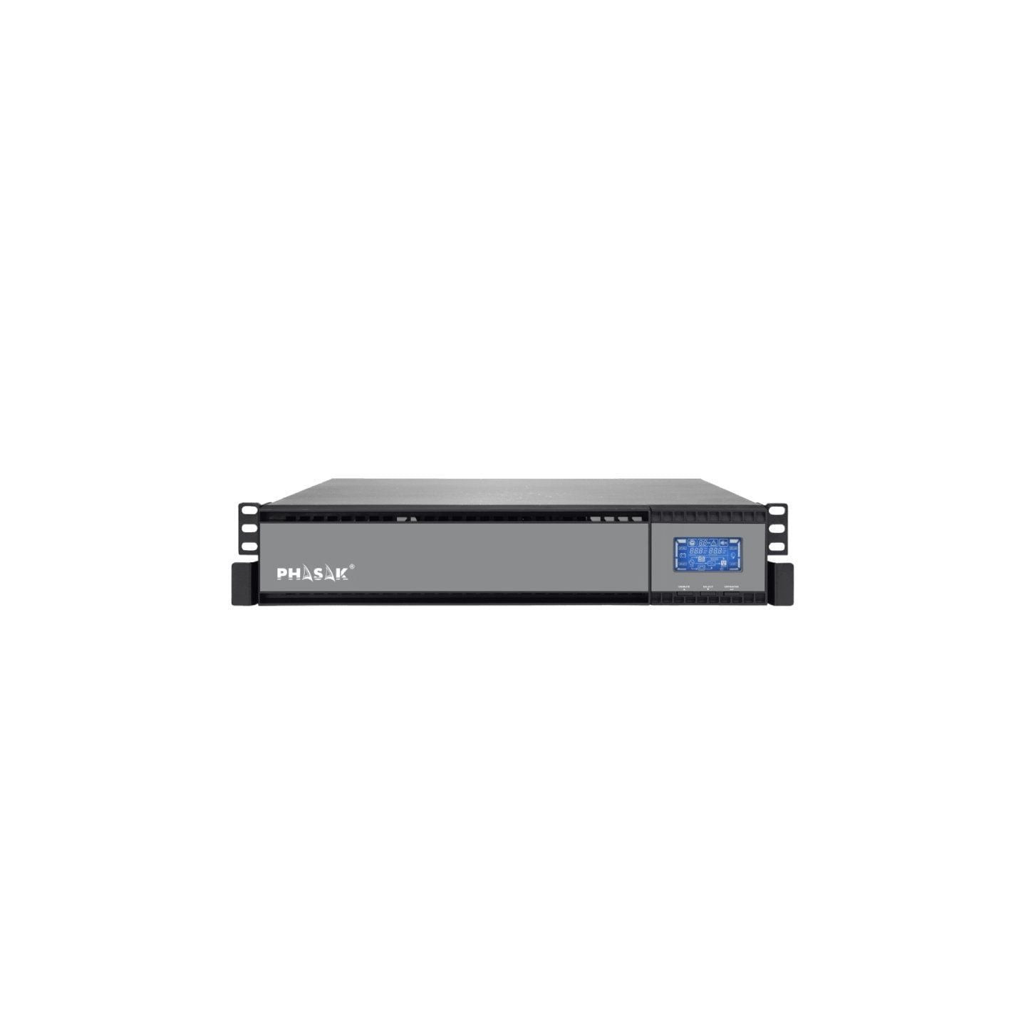 Sai online phasak rack 19' 2000 va online lcd/ 2000va-1800w/ 4 salidas/ formato rack