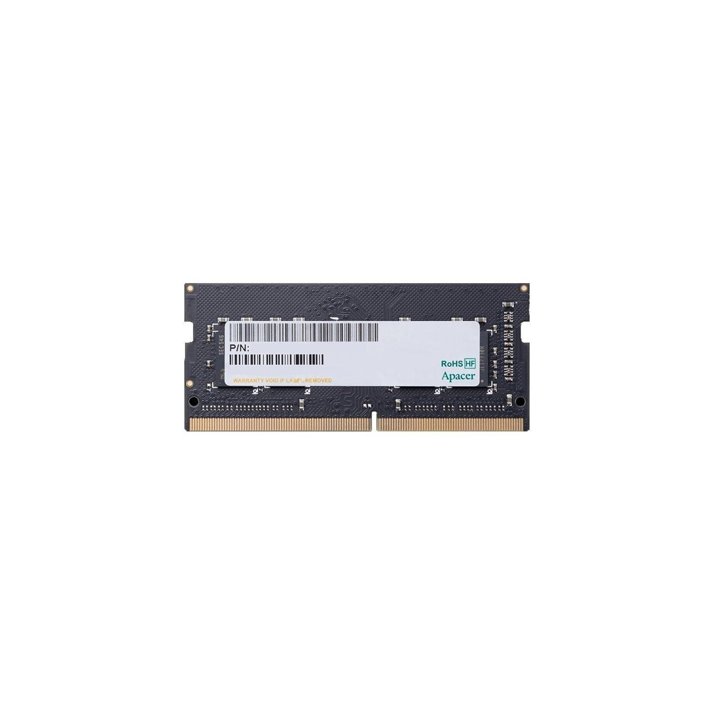 Memoria ram apacer es.08g2v.gnh 8gb/ ddr4/ 2666mhz/ 1.2v/ cl19/ sodimm