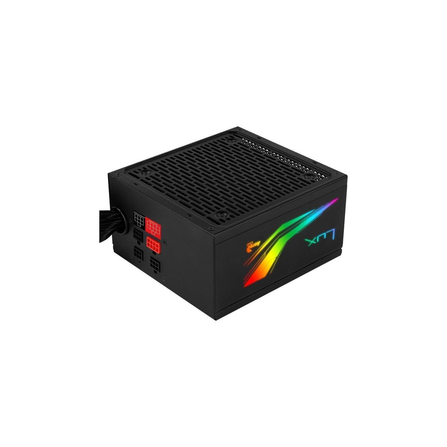 Fuente de alimentación aerocool lux rgb 850m/ 850w/ ventilador 12cm/ 80 plus bronze