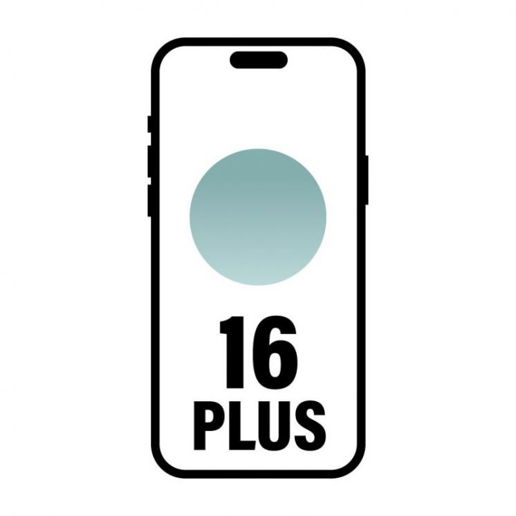 Smartphone apple iphone 16 plus 128gb/ 6.7'/ 5g/ verde azulado