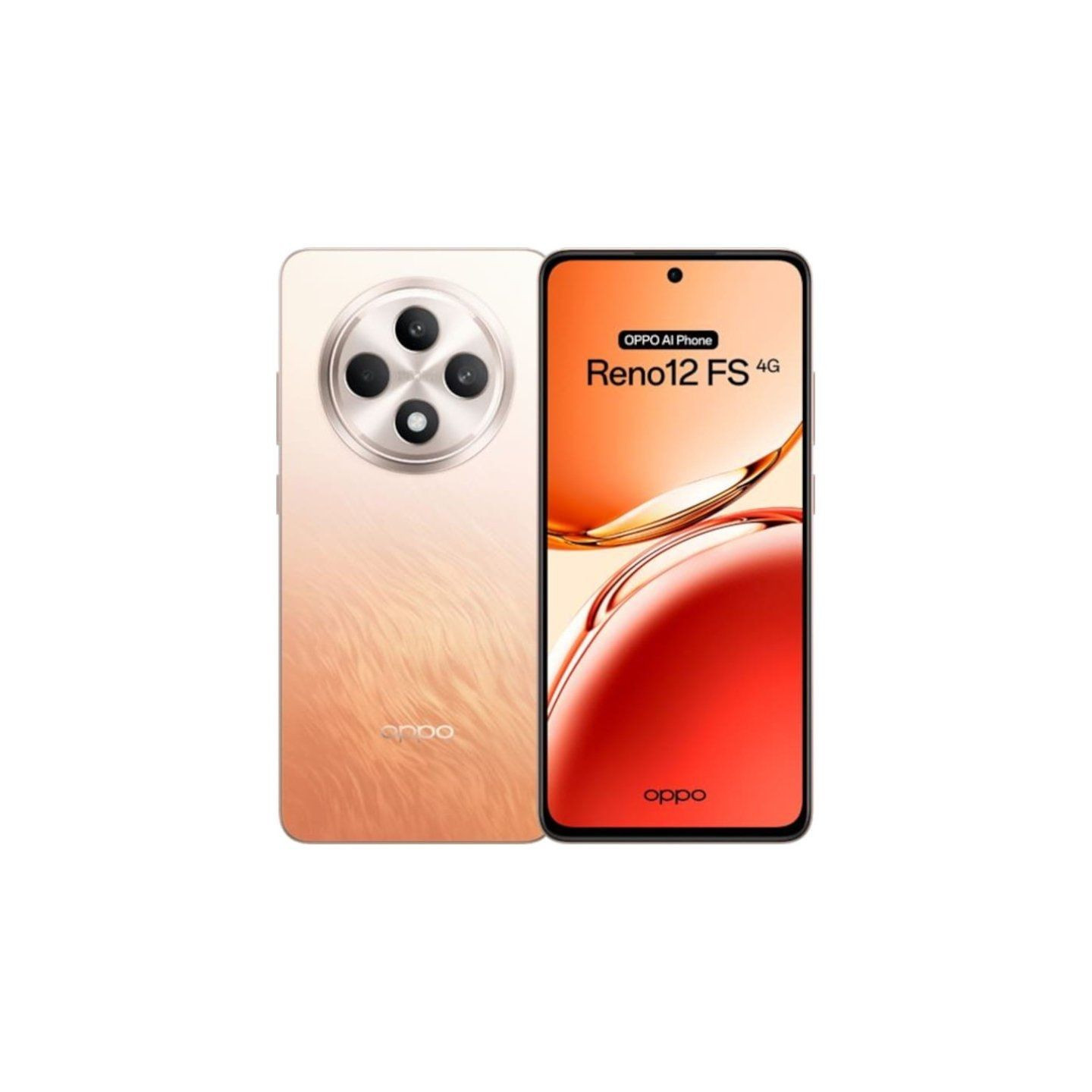 Smartphone oppo reno 12 fs 8gb/ 256gb/ 6.67'/ 4g/ naranja