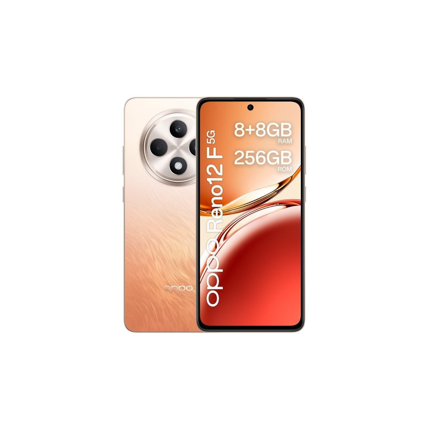 Smartphone oppo reno 12 fs 8gb/ 256gb/ 6.67'/ 5g/ naranja