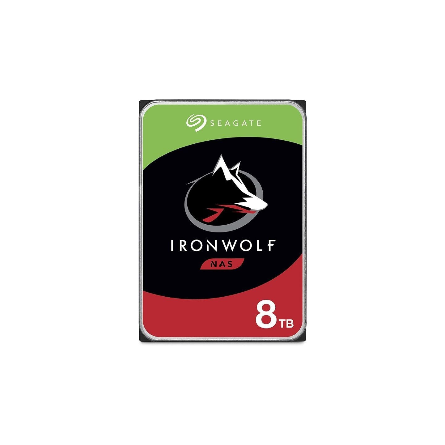 Disco duro seagate ironwolf nas st8000vn004 8tb/ 3.5'/ sata iii/ 256mb