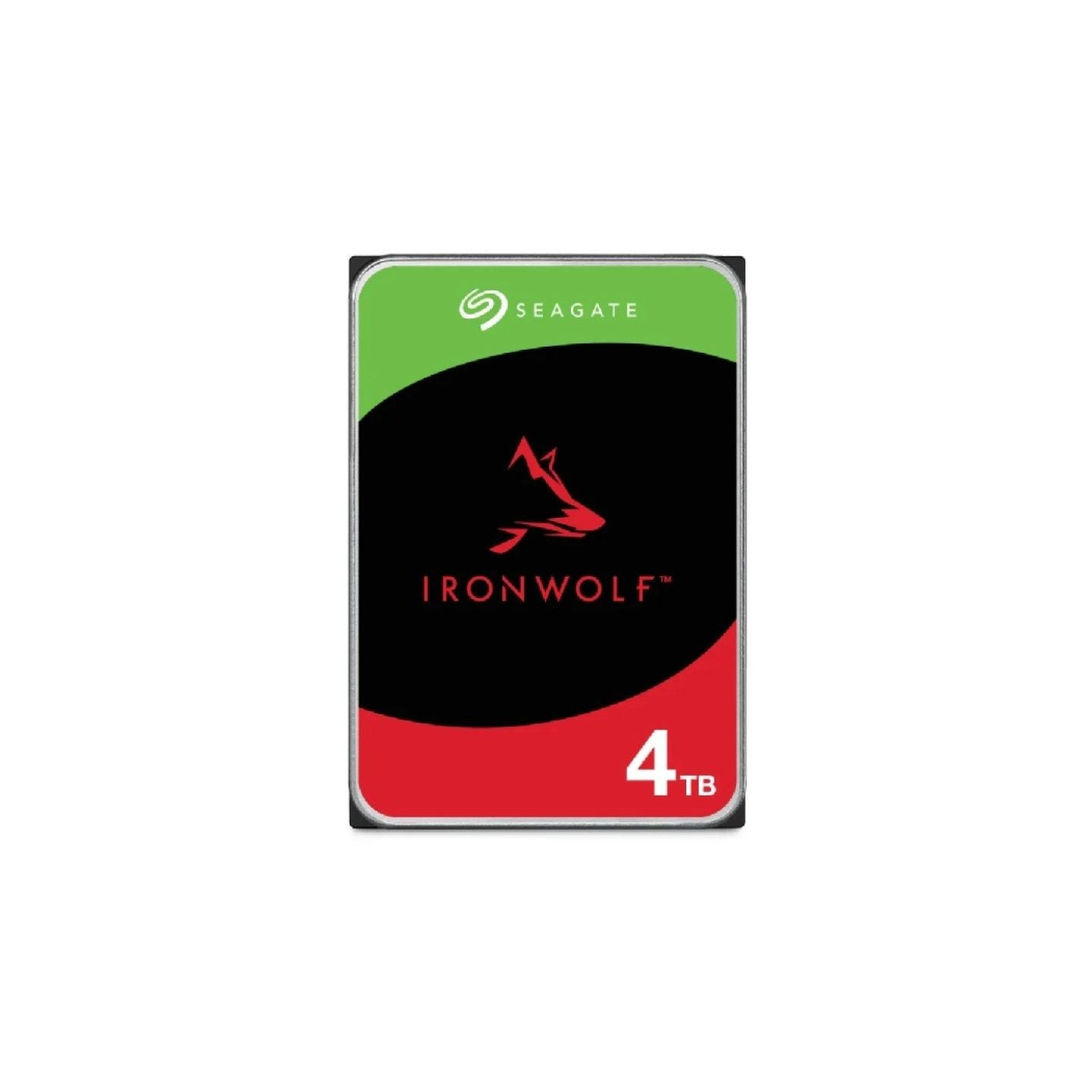 Disco duro seagate ironwolf nas st4000vn006 4tb/ 3.5'/ sata iii/ 256mb