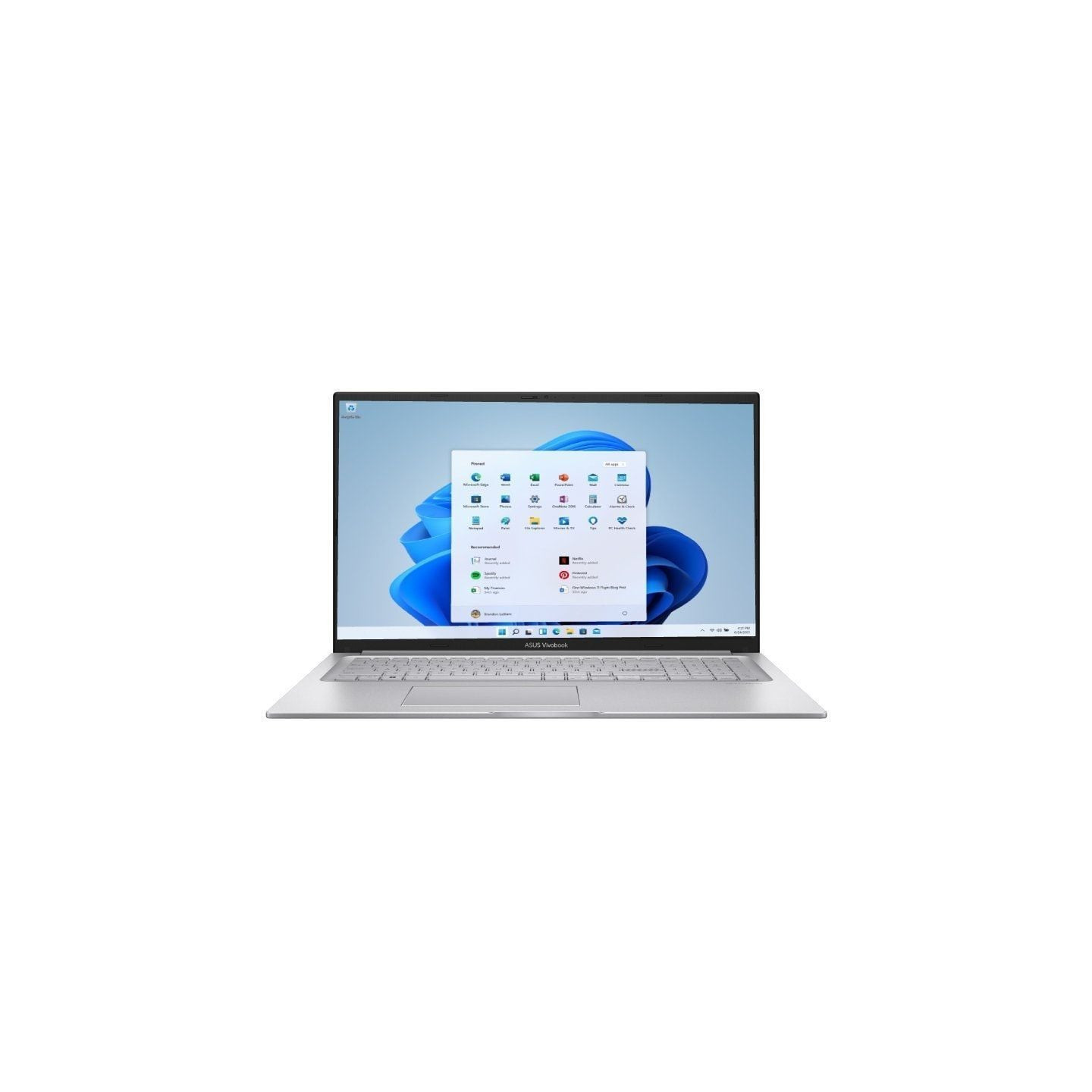 Portátil asus vivobook 17 f1704va-au188w intel core i7-1355u/ 16gb/ 1tb ssd/ 17.3'/ win11