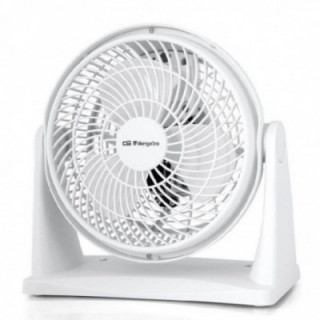 Ventilador de sobremesa y pared orbegozo box fan bf 0128/ 23w/ 3 aspas 23cm/ 2 velocidades