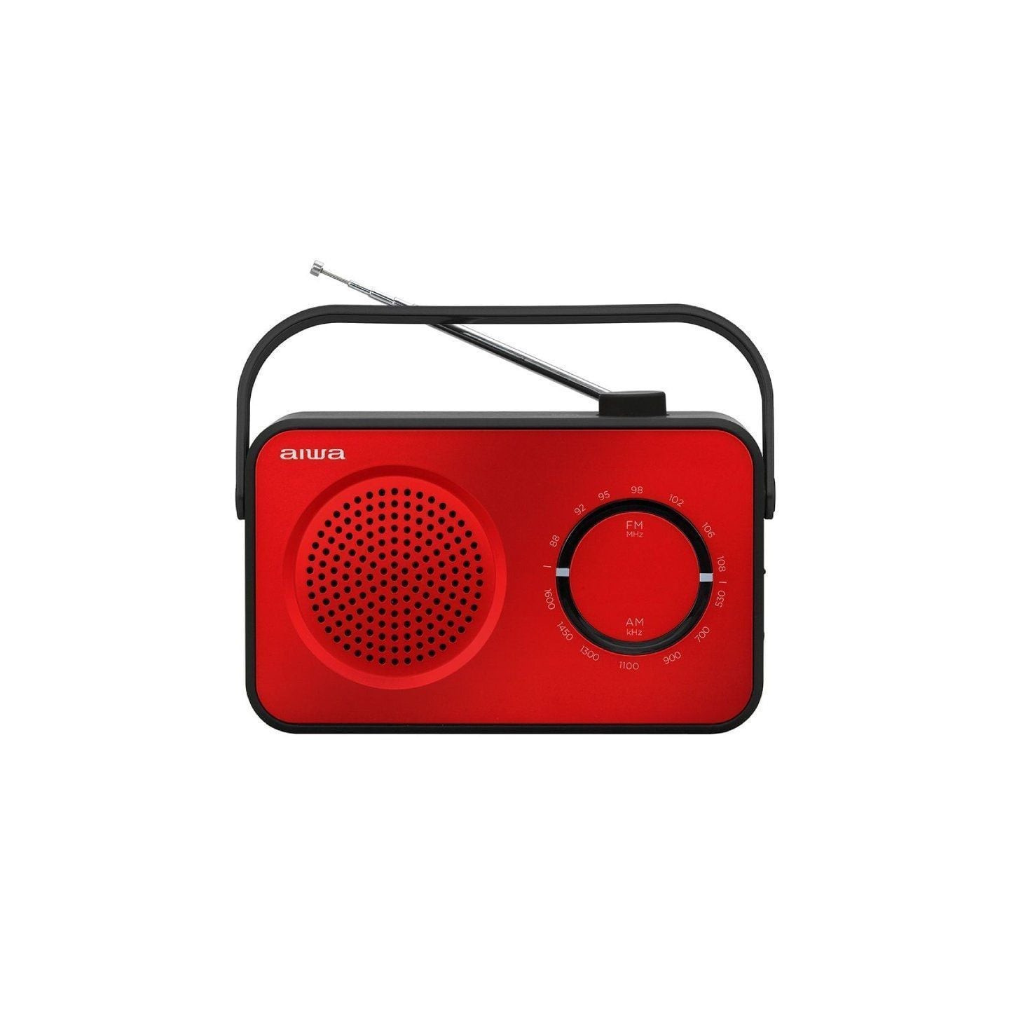 Radio portátil aiwa r-190rd/ 2w/ roja