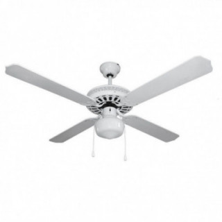 Ventilador de techo orbegozo cl 08132 b/ 60w/ 4 aspas 132cm/ 3 velocidades