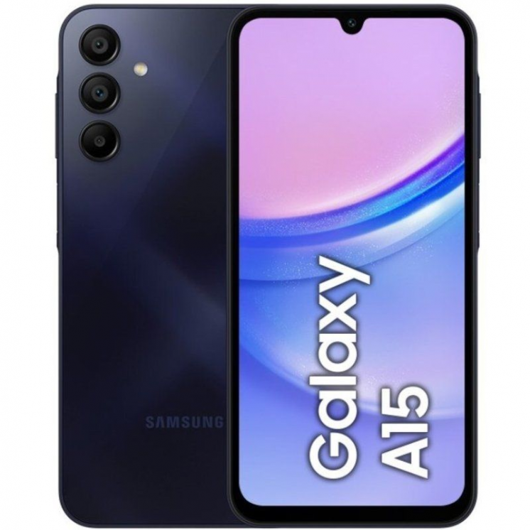 Smartphone samsung galaxy a15 lte 8gb/ 256gb/ 6.5'/ negro azul