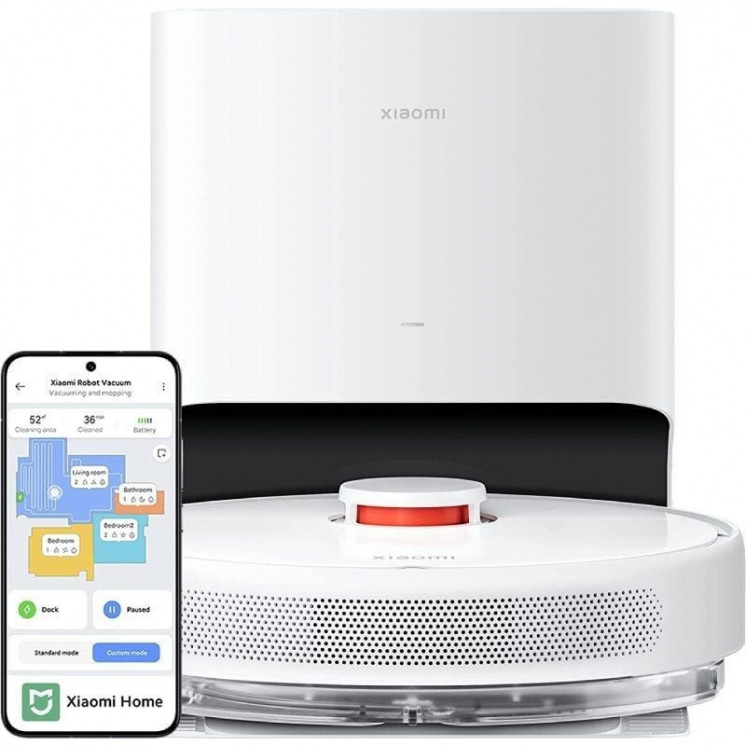 Robot aspirador xiaomi robot vacuum x10/ friegasuelos/ control por wifi/ blanco