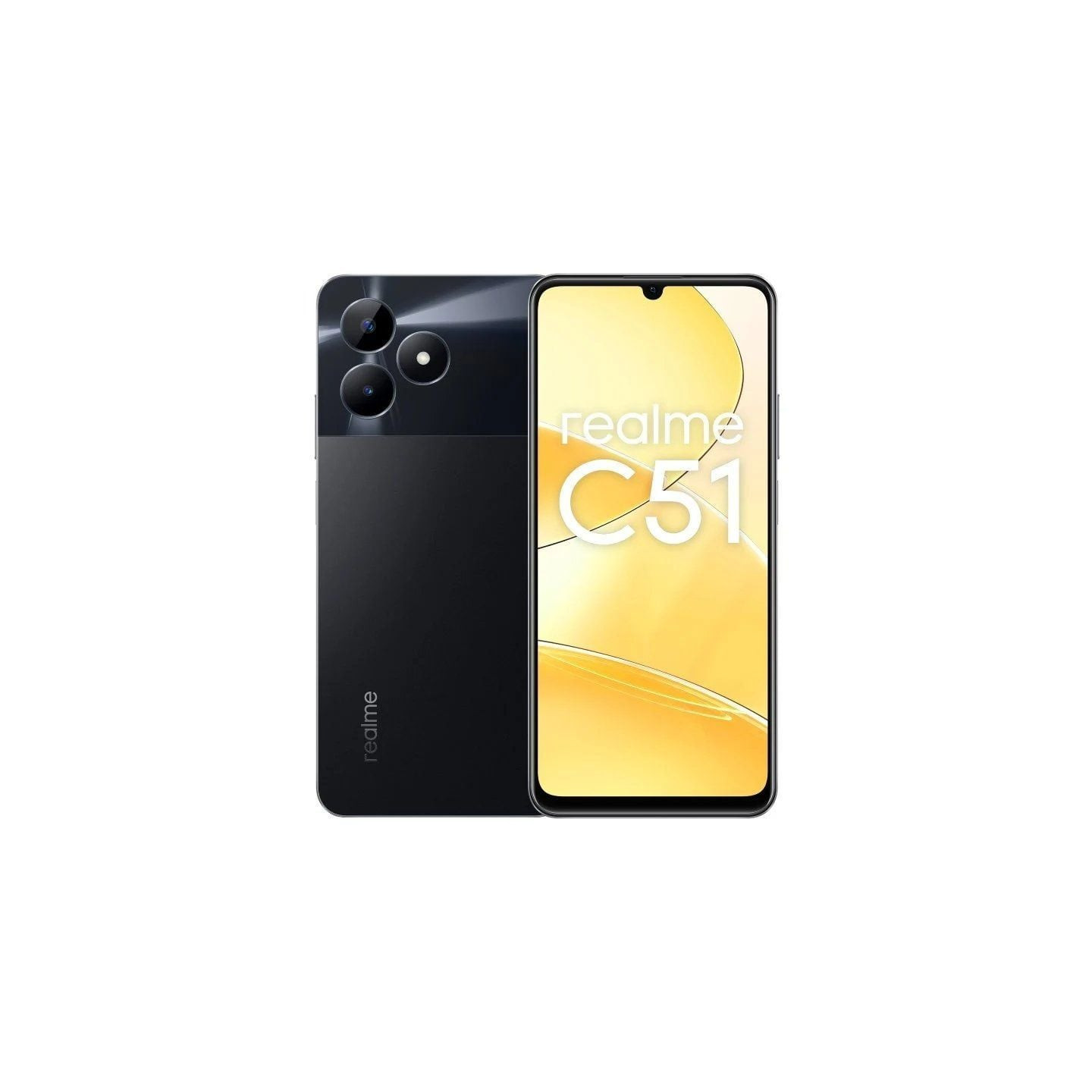 Smartphone realme c51 4gb/ 128gb/ 6.74'/ negro