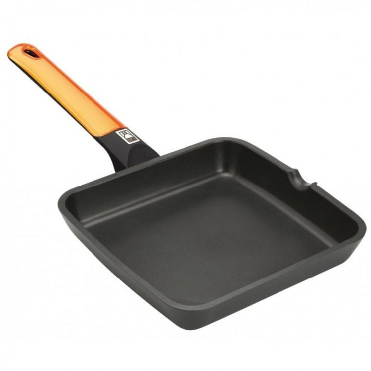 Asador bra efficient orange a281328/ ø28cm/ aluminio fundido/ apto para inducción