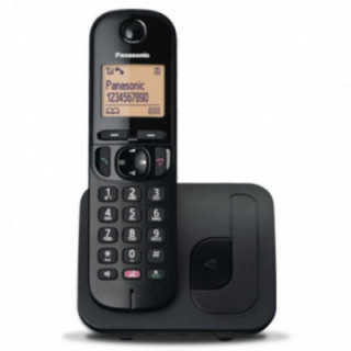 Teléfono inalámbrico panasonic kx-tgc250spb/ negro