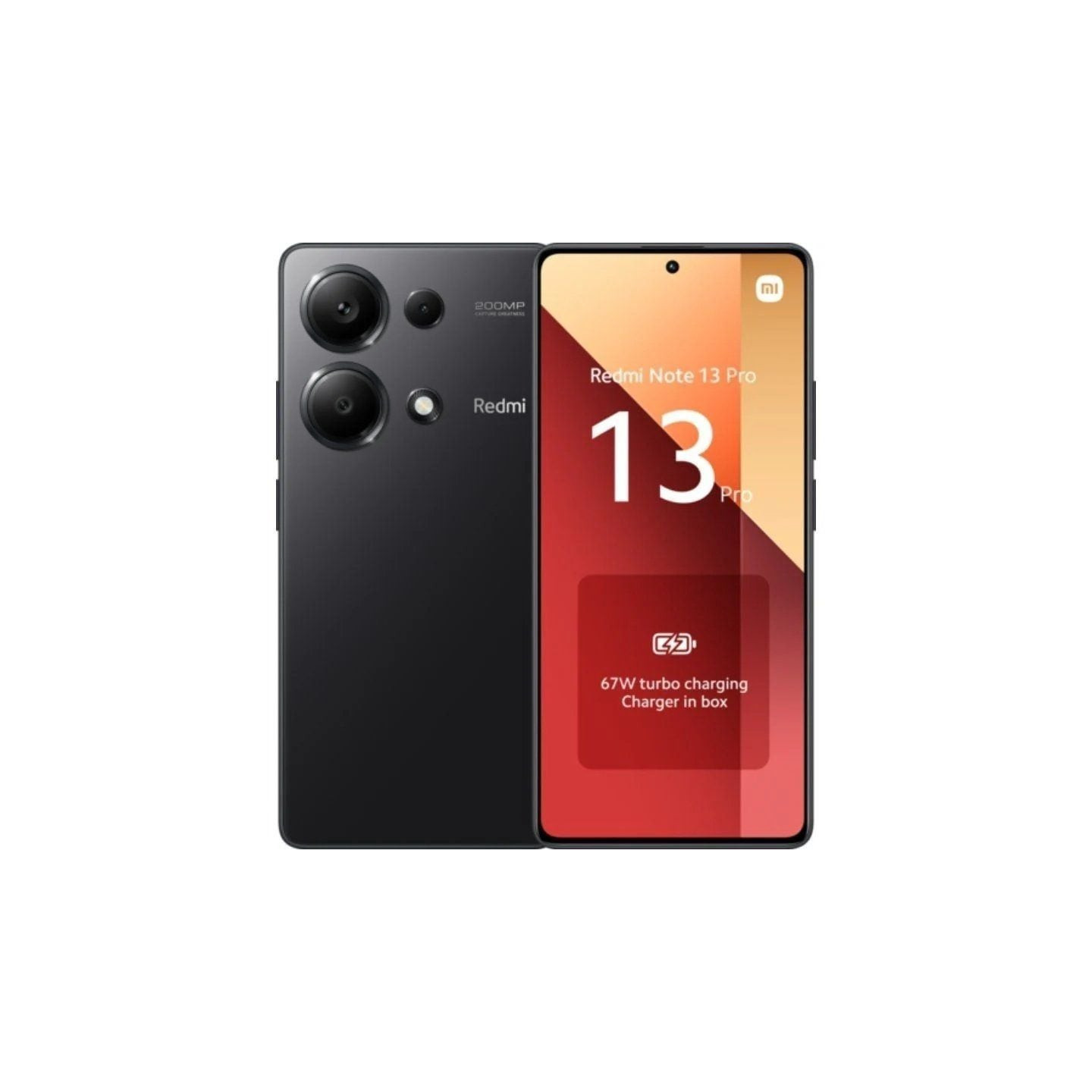 Smartphone xiaomi redmi note 13 pro 12gb/ 512gb/ 6.67'/ negro