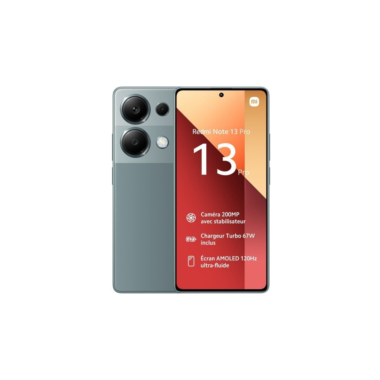 Smartphone xiaomi redmi note 13 pro 12gb/ 512gb/ 6.67'/ verde