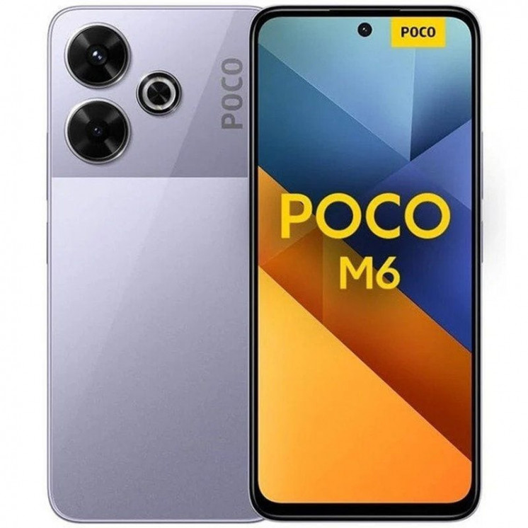 Smartphone xiaomi poco m6 8gb/ 256gb/ 6.79'/ púrpura