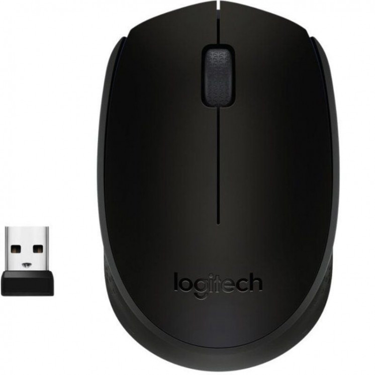 Ratón inalámbrico logitech b170/ hasta 1000 dpi