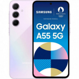 Smartphone samsung galaxy a55 8gb/ 128gb/ 6.6'/ 5g/ lavanda