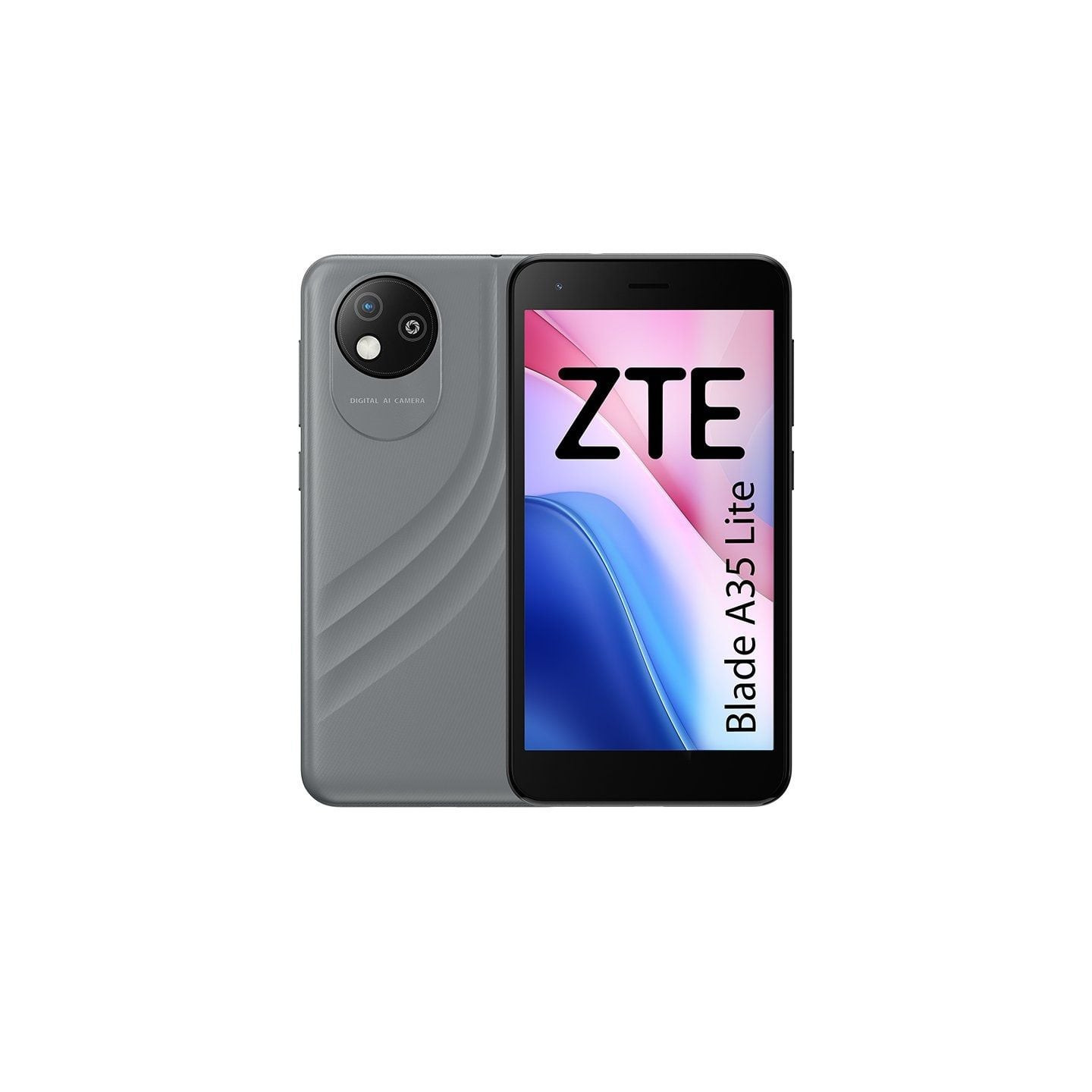 Smartphone zte blade a35 lite 2gb/ 32gb/ 4.95'/ gris