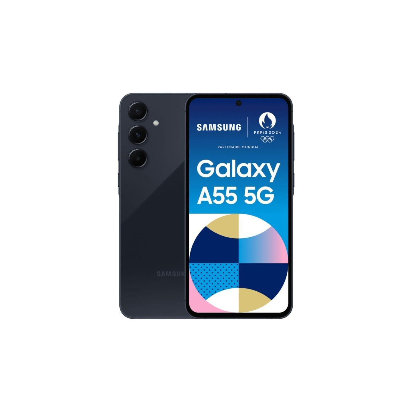 Smartphone samsung galaxy a55 8gb/ 128gb/ 6.6'/ 5g/ negro eclipse