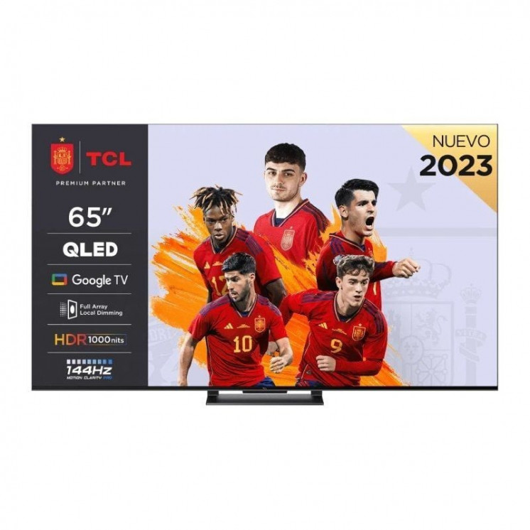 Televisor tcl qled 65c745 65'/ ultra hd 4k/ smart tv/ wifi