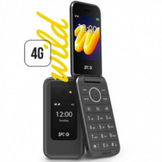 Teléfono móvil spc wild para personas mayores/ 4g/ negro