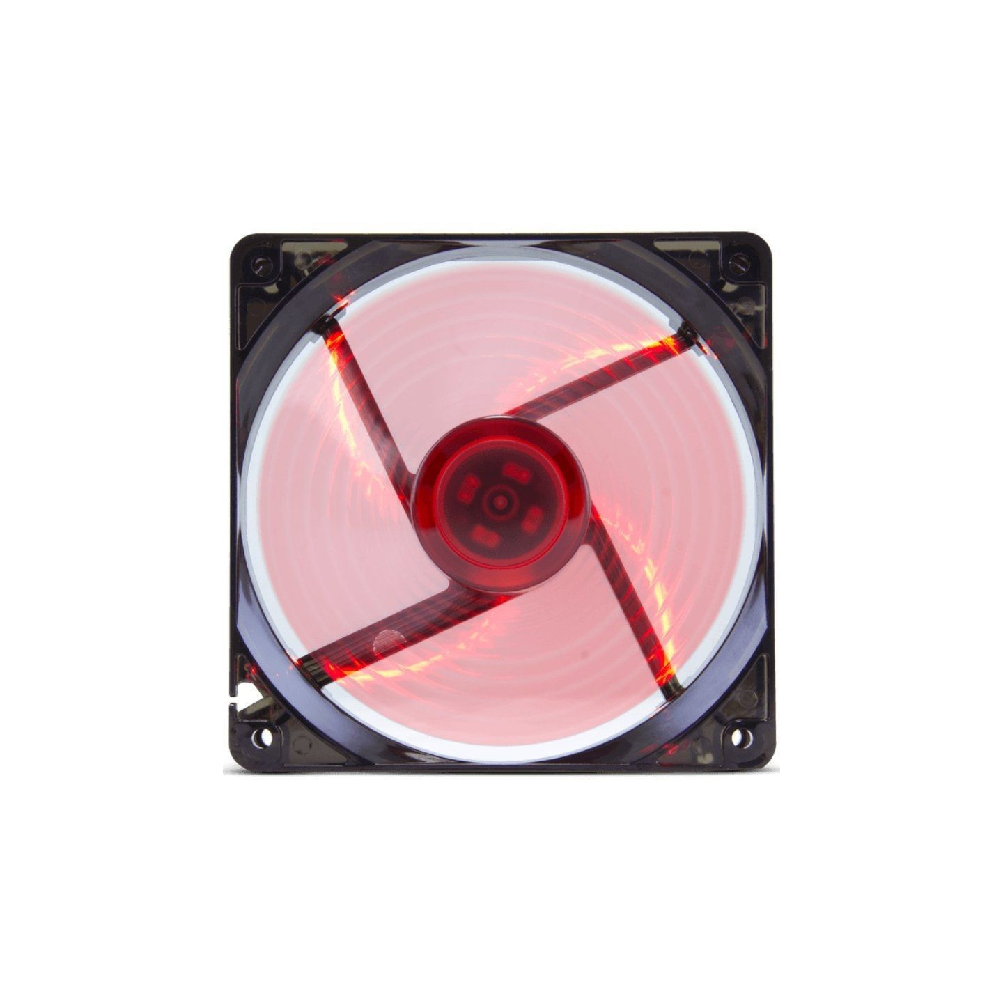 Ventilador Nox Coolfan 120 LED/ 12cm/ Rojo