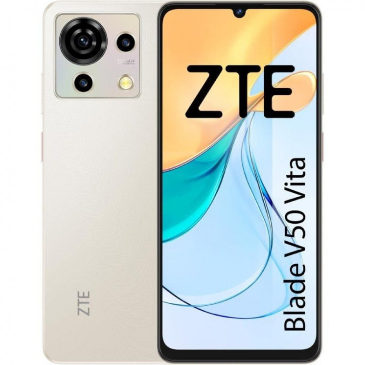 Smartphone zte blade v50 vita 4gb/ 256gb/ 6.75'/ oro