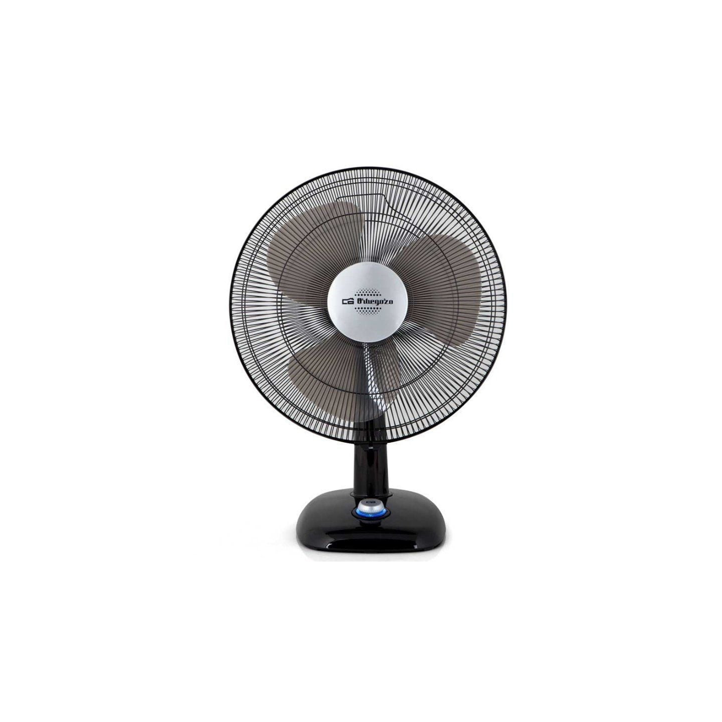 Ventilador de sobremesa orbegozo tf 0134/ 40w/ 3 aspas 30cm/ 3 velocidades