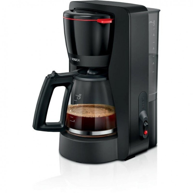 Cafetera de goteo bosch mymoment/ 15 tazas/ negra