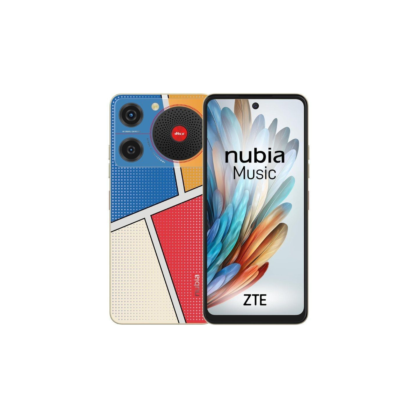 Smartphone zte nubia music pop art 4gb/ 128gb/ 6.6'