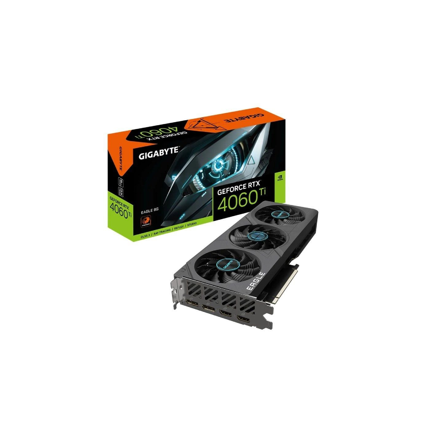 Tarjeta gráfica gigabyte geforce rtx 4060 ti eagle 8g/ 8gb gddr6